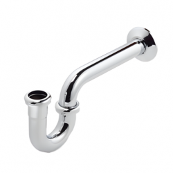 PTB0012 1-1/2" OD Brass P-Trap Drain