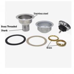PSS0037 Ball-Lock Sink Strainer
