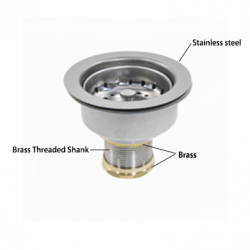 PSS0037 Ball-Lock Sink Strainer