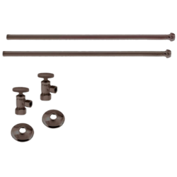 RKB0007 Faucet Kits - 5/8" OD * 3/8" OD * 20" Bullnose