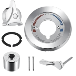 RKB0019 Retrofit Trim Kit, Compatible with Symmons / Temptrol Tub and Shower Faucets