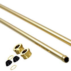 PSB0001 Faucet Supply Line, 1/2" OD
