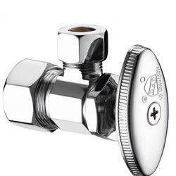 VAB0017 Angle Valve 5/8" Comp x 3/8" OD