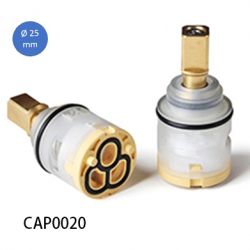 CAP0020 Ceramic Cartridge 25mm OD
