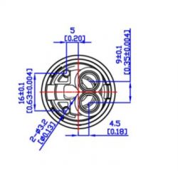 CAP0021 Ceramic Cartridge 32mm OD