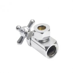 VAB0001 Angle Valve 1/2" IPS * 3/8" OD