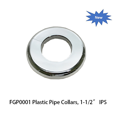 FGP0001 1-1/2" IPS Plastic Pipe Collars